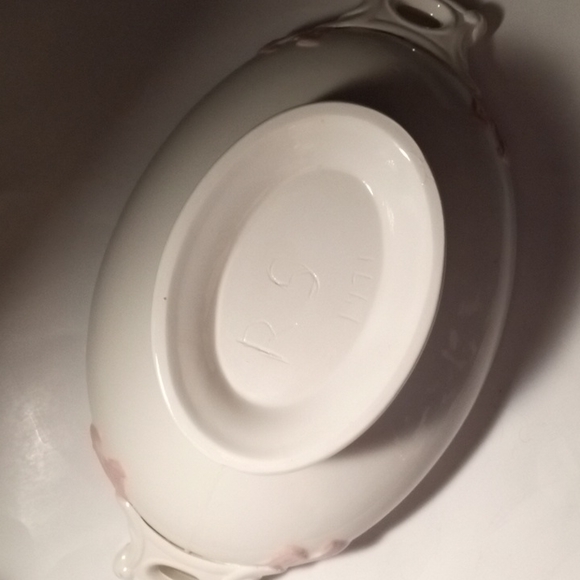 RARE 1971 Vintage - Classic Pottery Ironstone Lidded Pedestal Tureen/Server - Picture 6 of 6